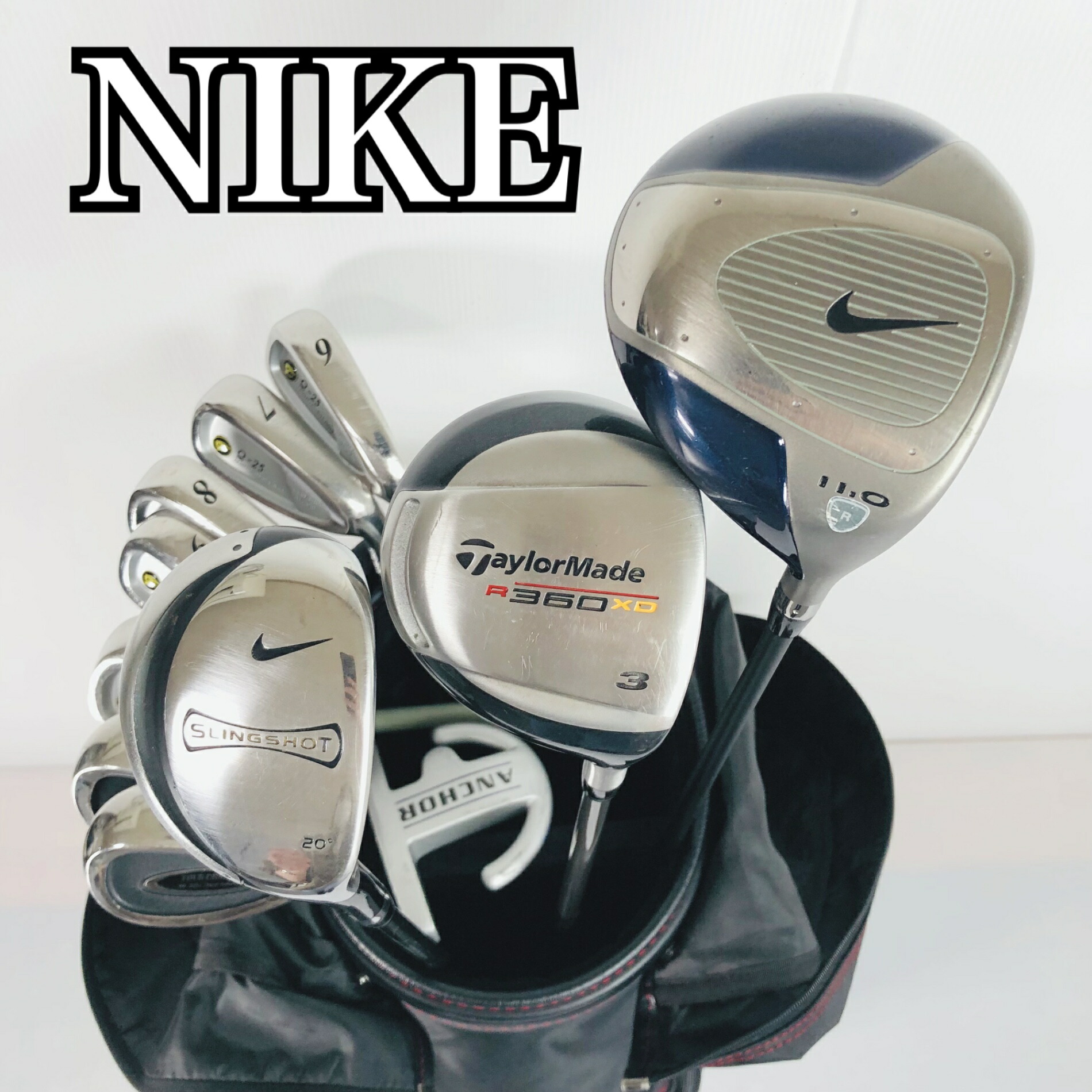 楽天市場】キャディバッグ テーラーメイド（クラブセット｜メンズ