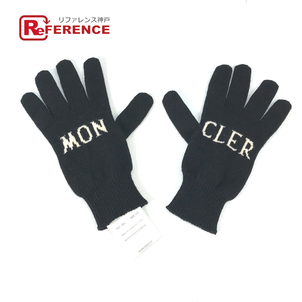楽天市場】MONCLER モンクレール ロゴ 手袋 グローブ ウール