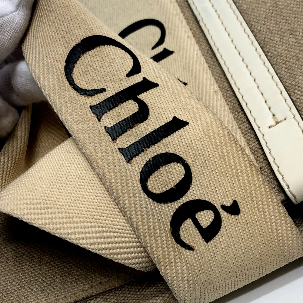 楽天市場】Chloe クロエ ロゴ ウッディ ミディアム ハンドバッグ