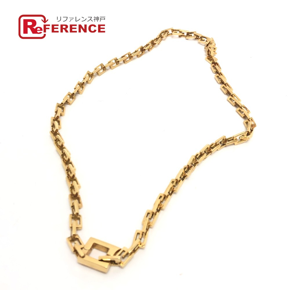 楽天市場】GUCCI グッチ K18YG G ロゴ リンク スクエア チェーン