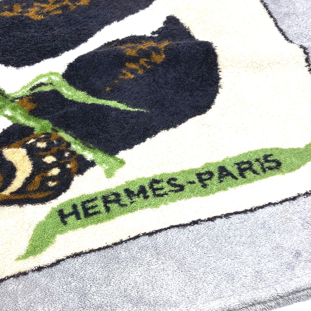 HERMES-PARIS トゥカンデザイン バスタオル HERMES-PARIS トゥカン