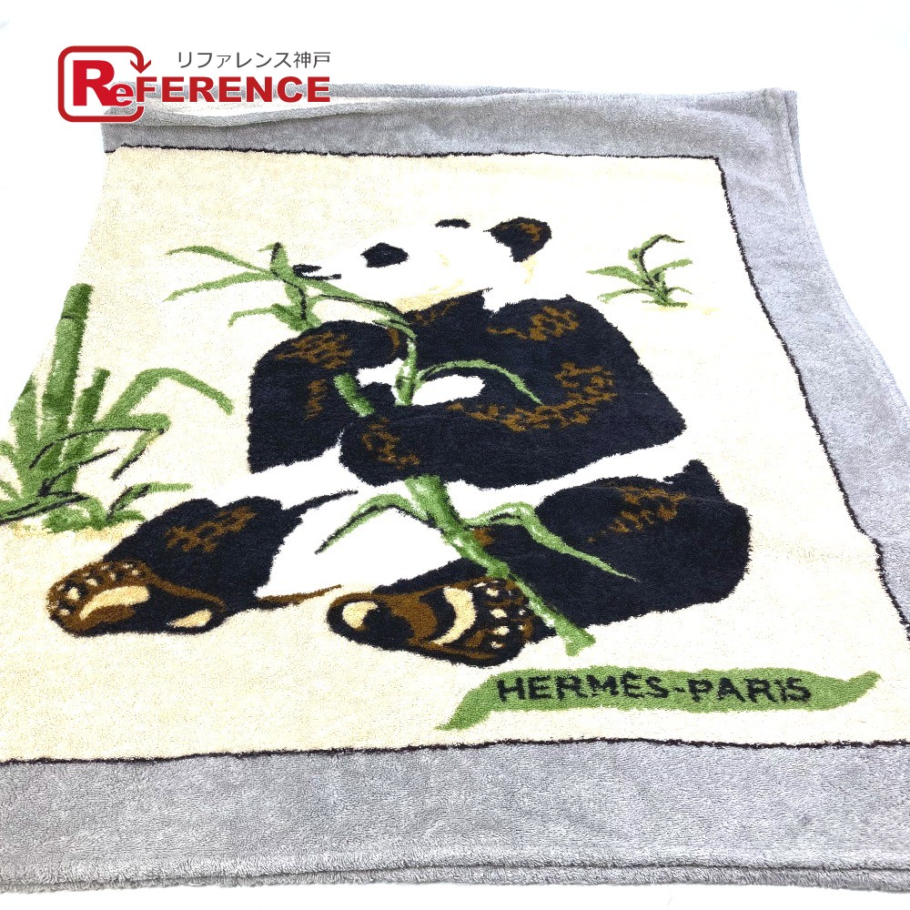楽天市場】HERMES エルメス パンダ ビーチタオル バスタオル タオル