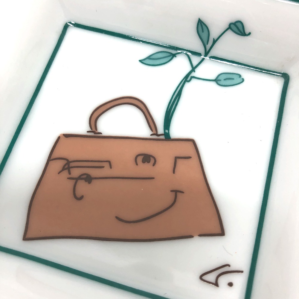 楽天市場】HERMES エルメス アッシュトレイ ケリードール ミニトレイ