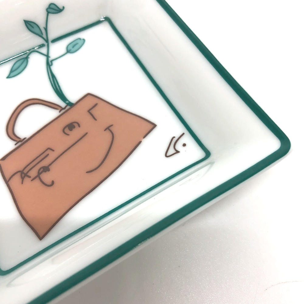 楽天市場】HERMES エルメス アッシュトレイ ケリードール ミニトレイ