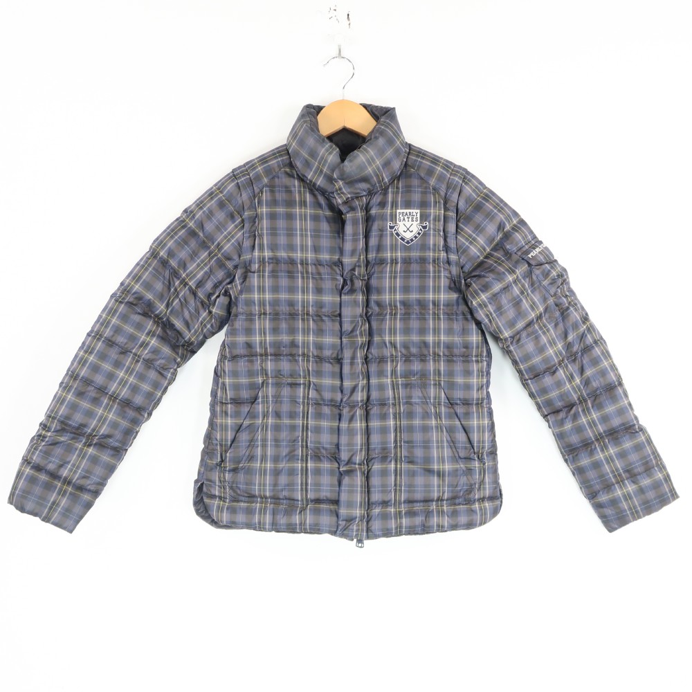 PEARLY GATES リバーシブル 星柄 ダウンスカート サイズ0 PEARLY GATES