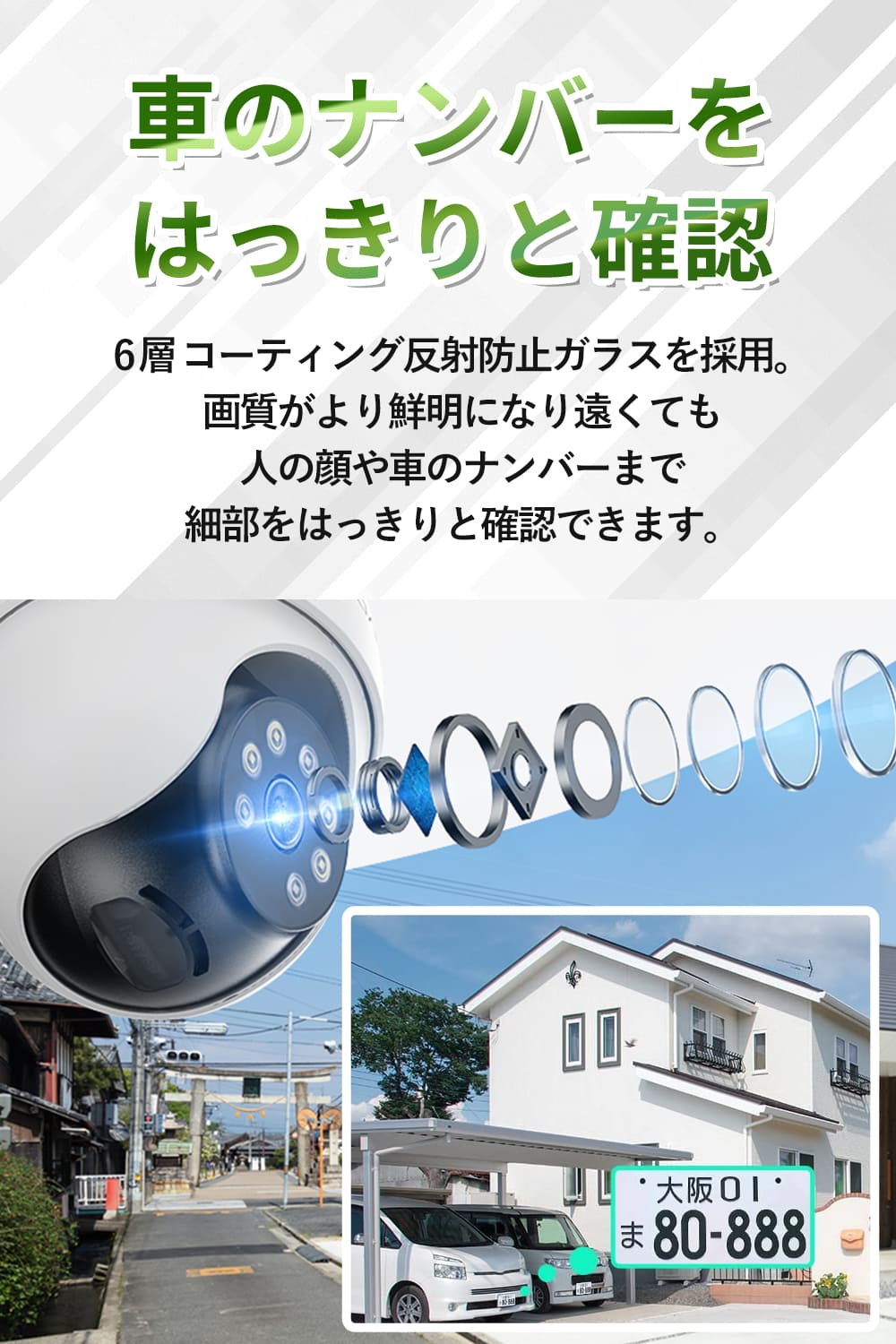 楽天市場】【最強配送対応】【500万高画素 ・遠距離も超精細】COOAU