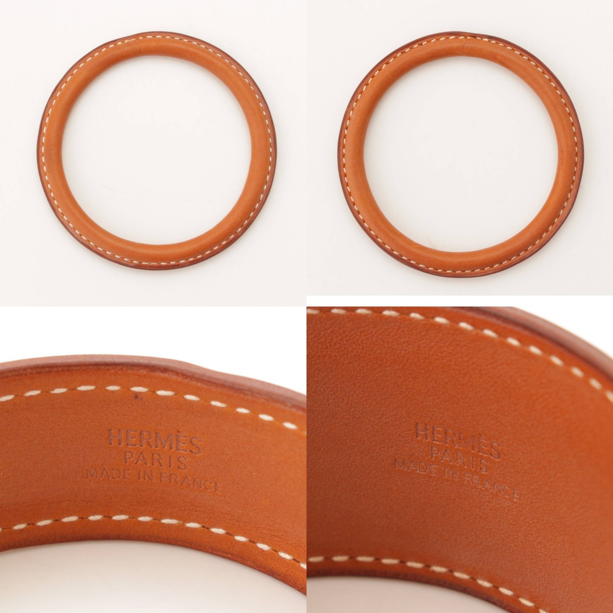 楽天市場】【エルメス】Hermes マルジェラ期 レザー バングル