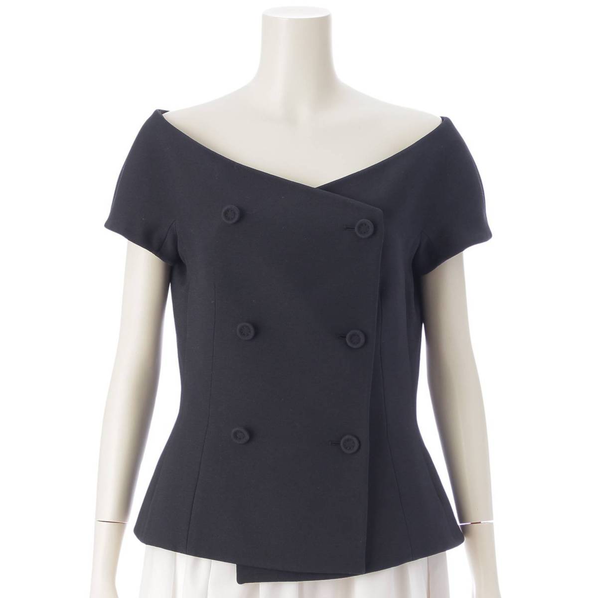 楽天市場】【ディオール】DIOR ダブルブレスト ウール シルク オフ