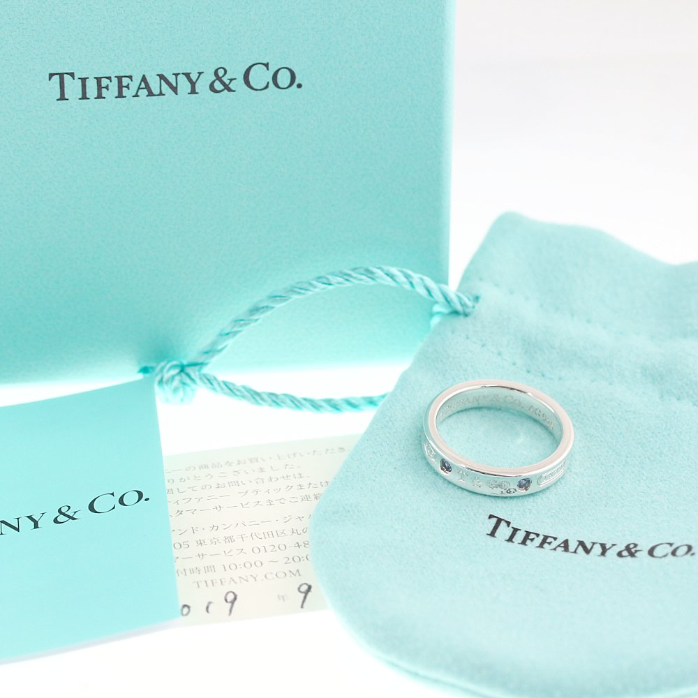 楽天市場】ティファニー ティファニー1837・モンタナサファイア 2P