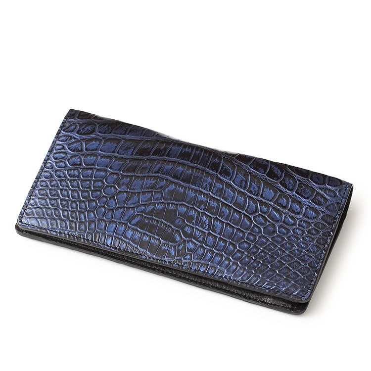 楽天市場】クロコダイル 長財布 鰐革 財布 日本製 スモール