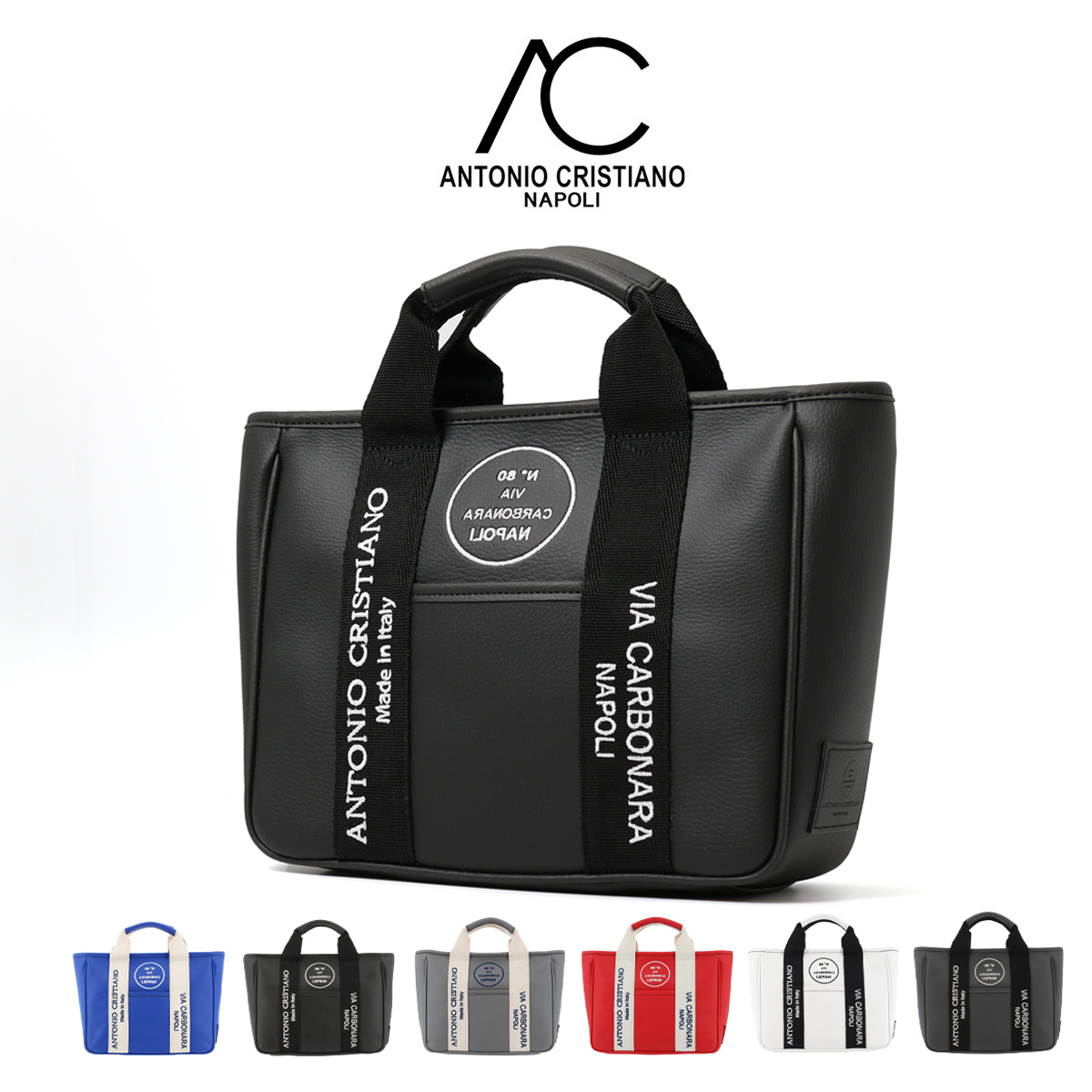 楽天市場】アントニオクリスティアーノ ゴルフ トートバッグ メンズAC