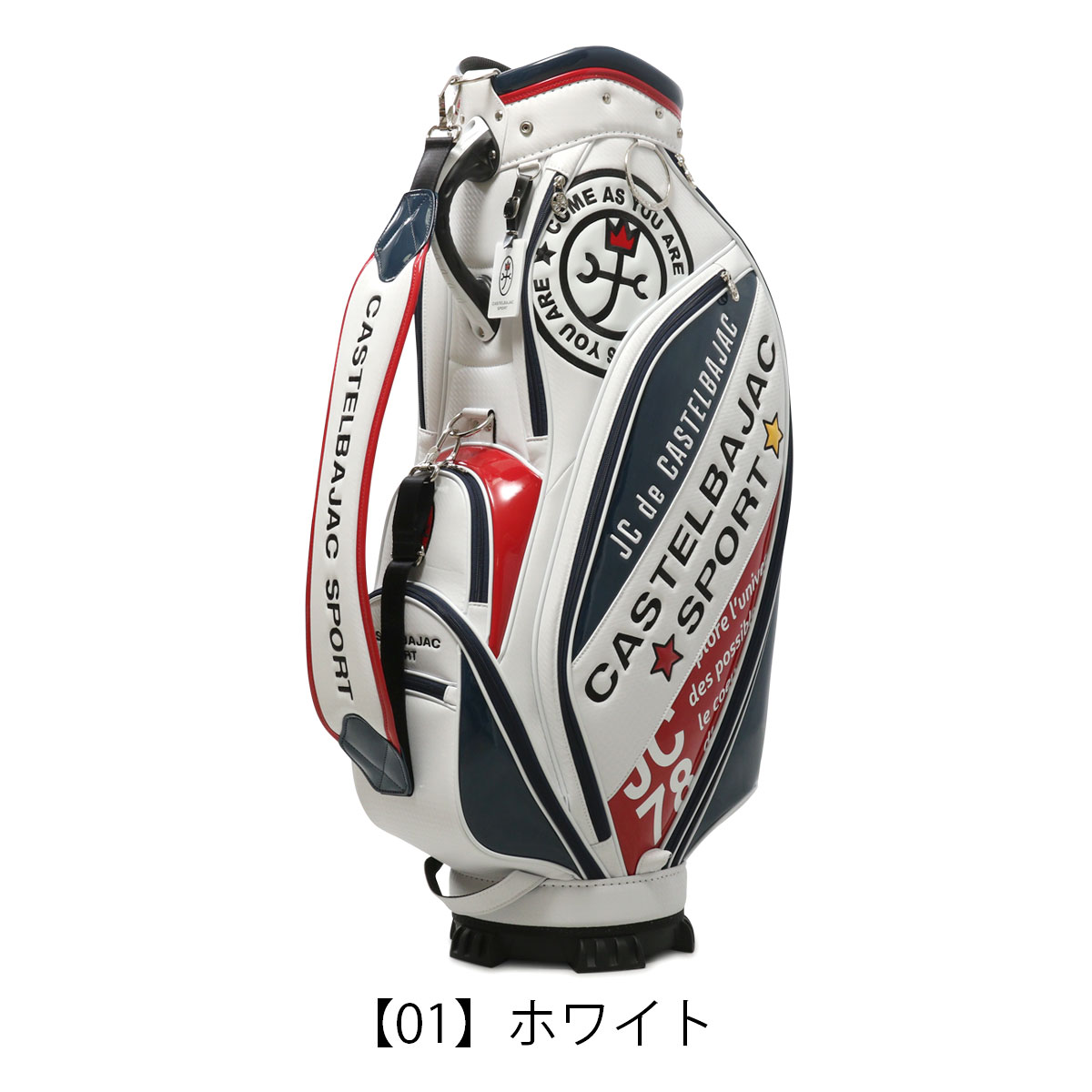 楽天市場】カステルバジャック ゴルフ キャディバッグ カート型 5分割