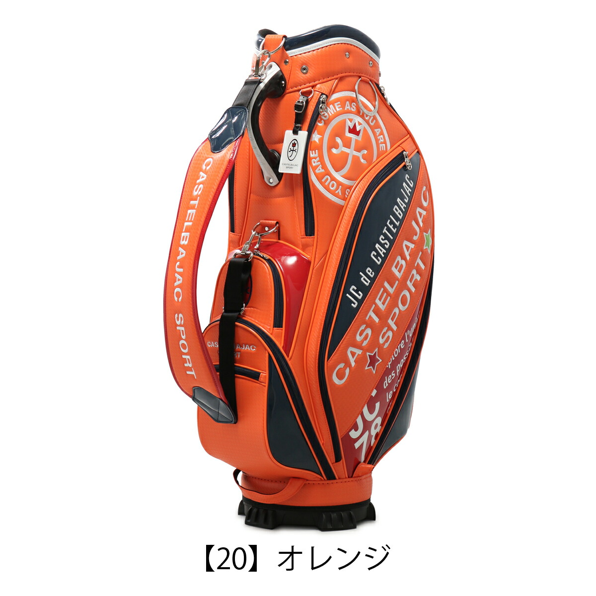 楽天市場】カステルバジャック ゴルフ キャディバッグ カート型 5分割