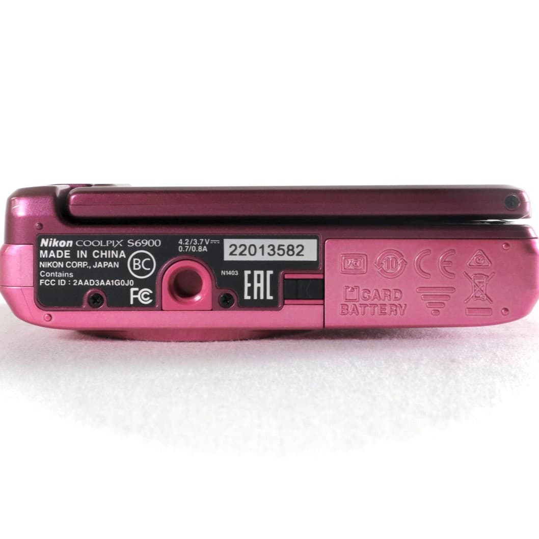楽天市場】【中古】 美品 NIKON COOLPIX S6900 グロッシーピンク