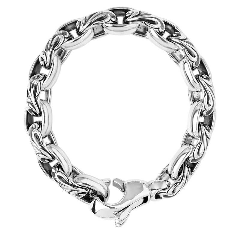 楽天市場】ライオンハート HOWL グランドスクロール ブレスレット