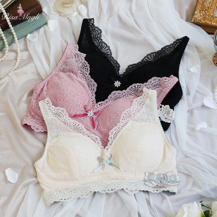 楽天市場】【20％OFF】リサマリレーヌ おやすみブラ 3Lサイズ アデラ