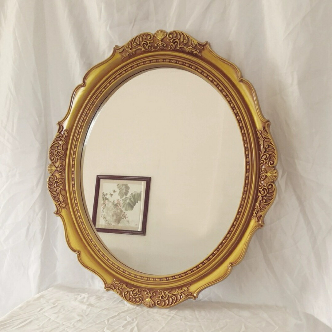 楽天市場】A032760高級感 豪華鏡 アンティーク調 壁掛け鏡 壁掛け