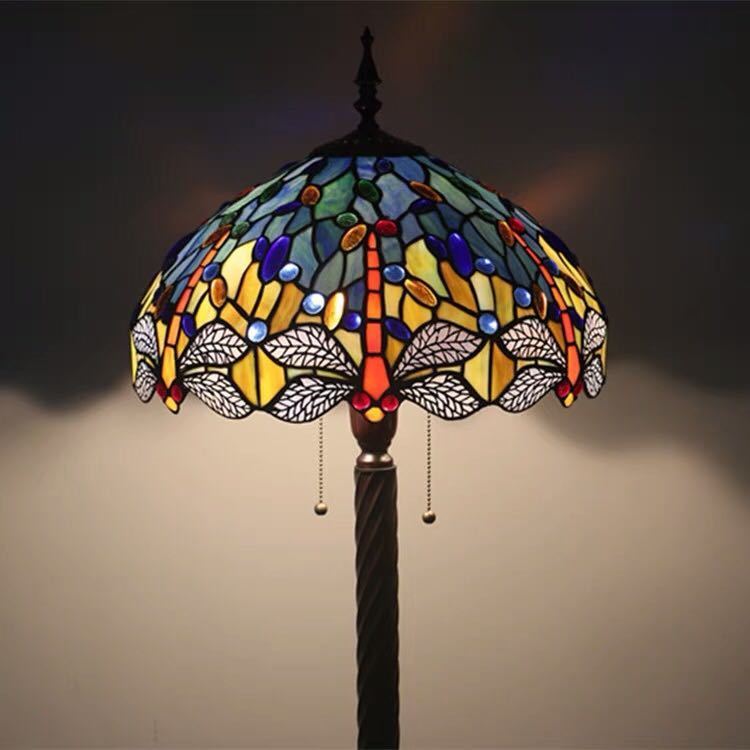 楽天市場】A009113ステンドグラスフロアライト 間接照明 フロア