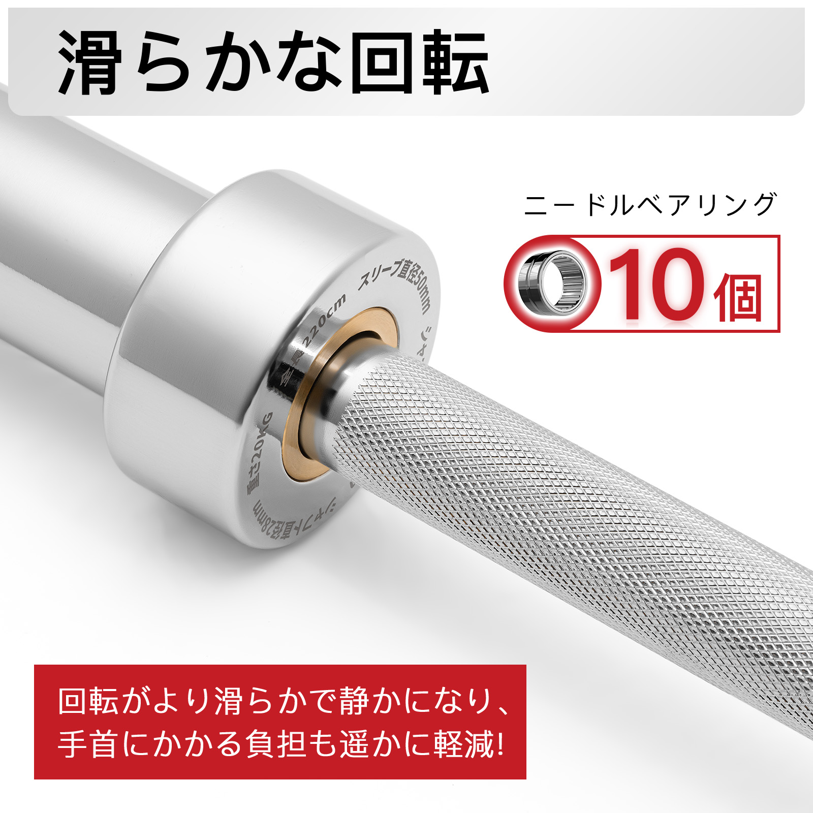 楽天市場】【楽天ランキング1位】RITFIT オリンピックバーベル 直径