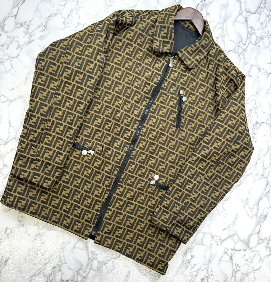 楽天市場】【中古】 FENDI （フェンディ） ズッカ柄 リバーシブル