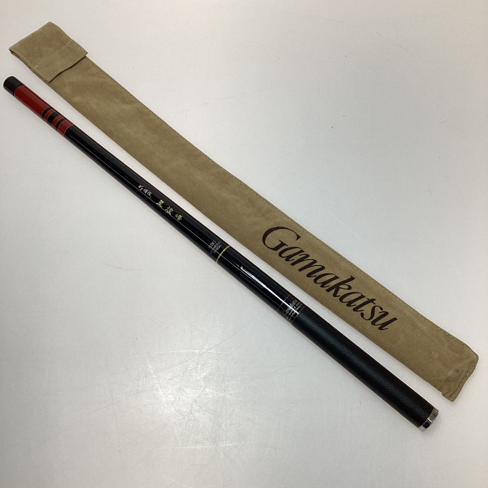 楽天市場】§§【中古】gamakatu ガマカツ がま渓流 星煌峰 530 渓流竿 C