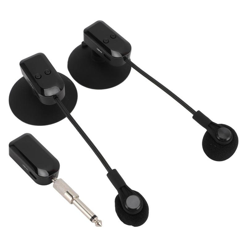 楽天市場】2.4Gワイヤレス楽器マイク、360°回転コンデンサーサックス