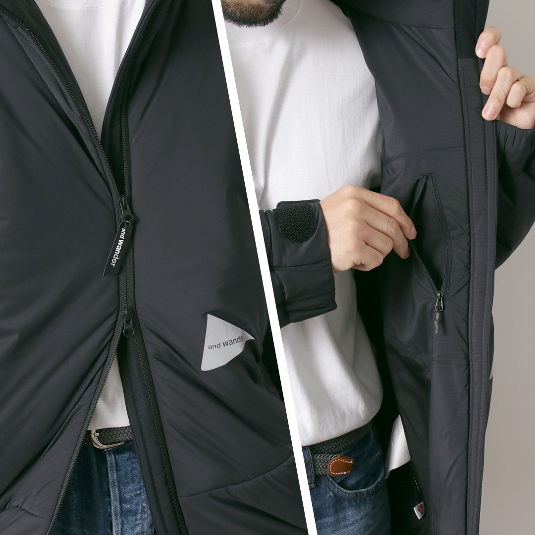 楽天市場】【30％OFF】AND WANDER（アンドワンダー） トップ フリース