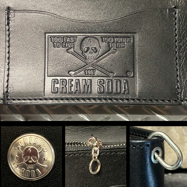 楽天市場】CREAM SODAクリームソーダCS トラッカーウォレットPD22GS-04