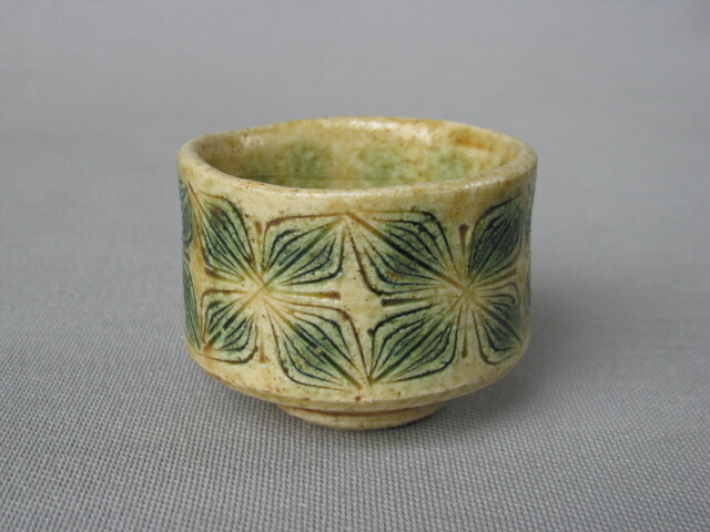 楽天市場】【瀬戸/赤津焼/あかづやき】【酒器/徳利/ぐい呑】黄瀬戸菱文