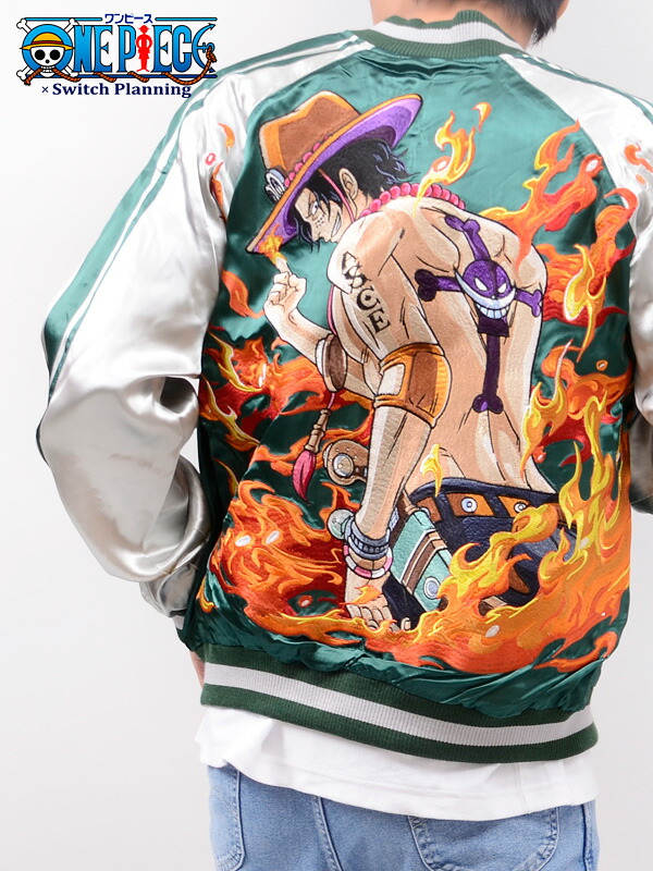 楽天市場】ワンピース ONE PIECE グッズ スカジャン メンズ レディース