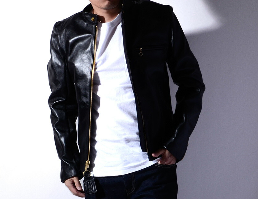 楽天市場】VANSON バンソン ライダースジャケット レザーライダース B