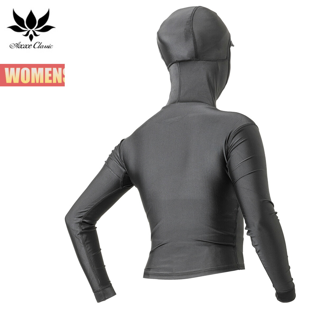 楽天市場】アックスクラッシック フード付きラッシュガード レディース