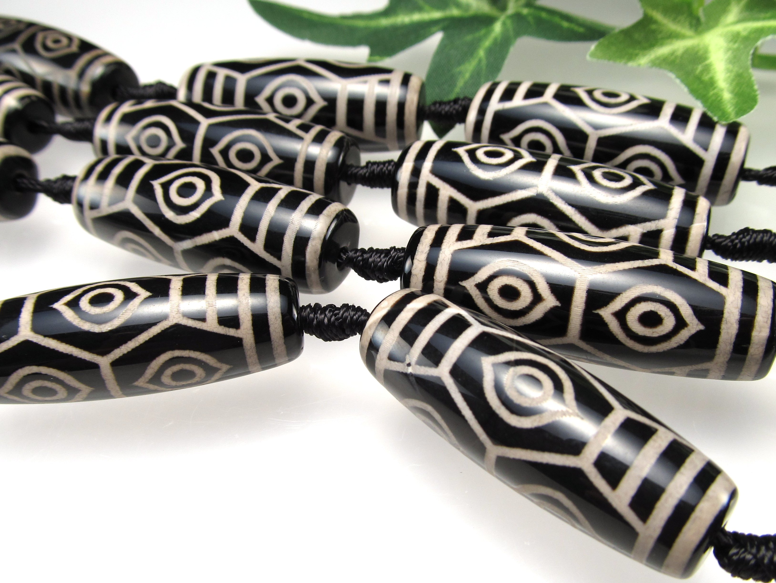 楽天市場】A至純 天珠【龍眼天珠(りゅうがんてんじゅ) 連】一連8個付き