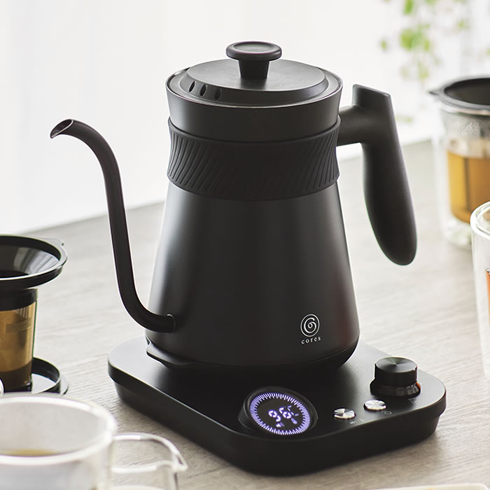 楽天市場】【レビュー特典付】cores コレス フリータイムケトル 電気