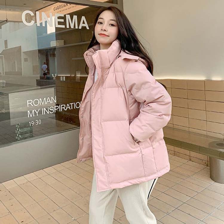 楽天市場】フード付きダウンジャケット レギュラー丈 レディース 秋冬