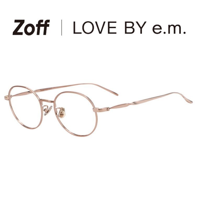 楽天市場】|ボストン型 メガネ(ピンク) LOVE BY e.m. 眼鏡 検眼調整