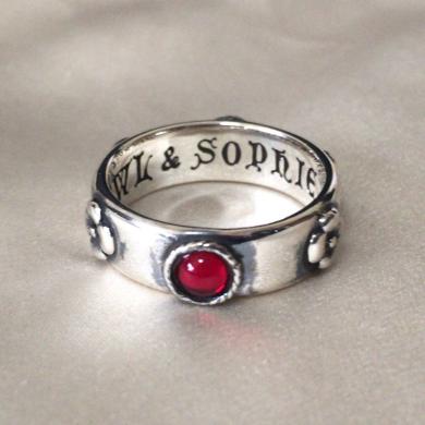 楽天市場】ジブリ美術館限定 ハウルの動く城 シルバー 赤リング ハウル