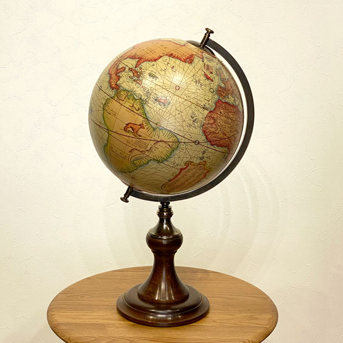 楽天市場】地球儀 インテリア オブジェ アンティーク おしゃれ