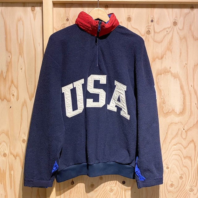 楽天市場】90's Polo Ralph Lauren Half Zip Fleece / ポロ ラルフ