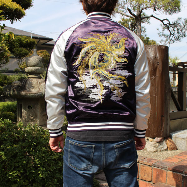 楽天市場】スカジャン【YHSKJ23301-5】スカジャン メンズ 和柄刺繍