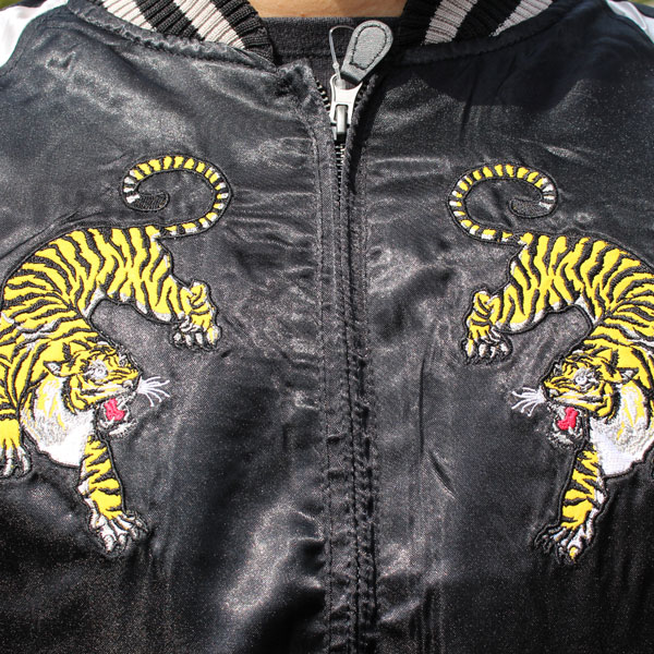 楽天市場】スカジャン【YHSKJ23301-1】スカジャン メンズ 和柄刺繍