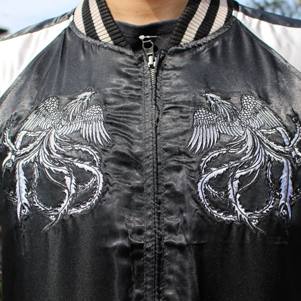 楽天市場】スカジャン【YHSKJ23301-3】リバーシブルスカジャン メンズ