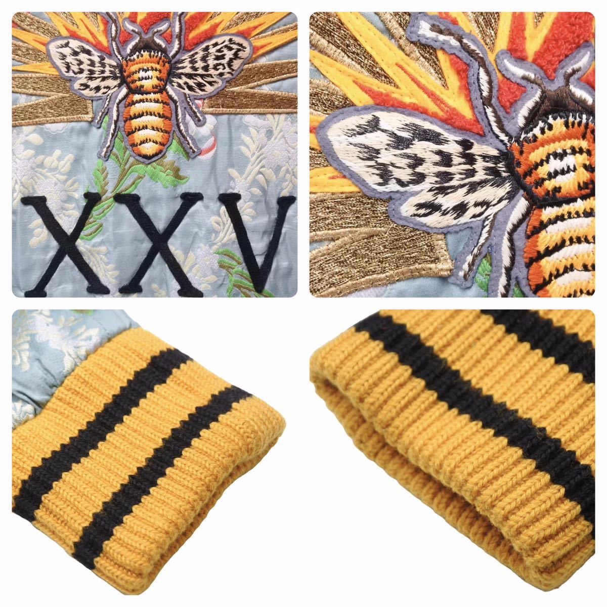 楽天市場】GUCCI グッチ エンブロイダリーボンバージャケット 17ss