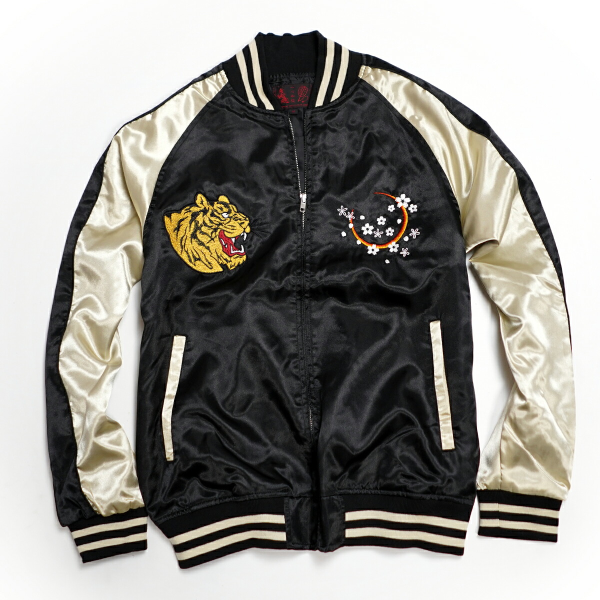 楽天市場】スカジャン メンズ サテンジャンパー スーベニア ジャケット