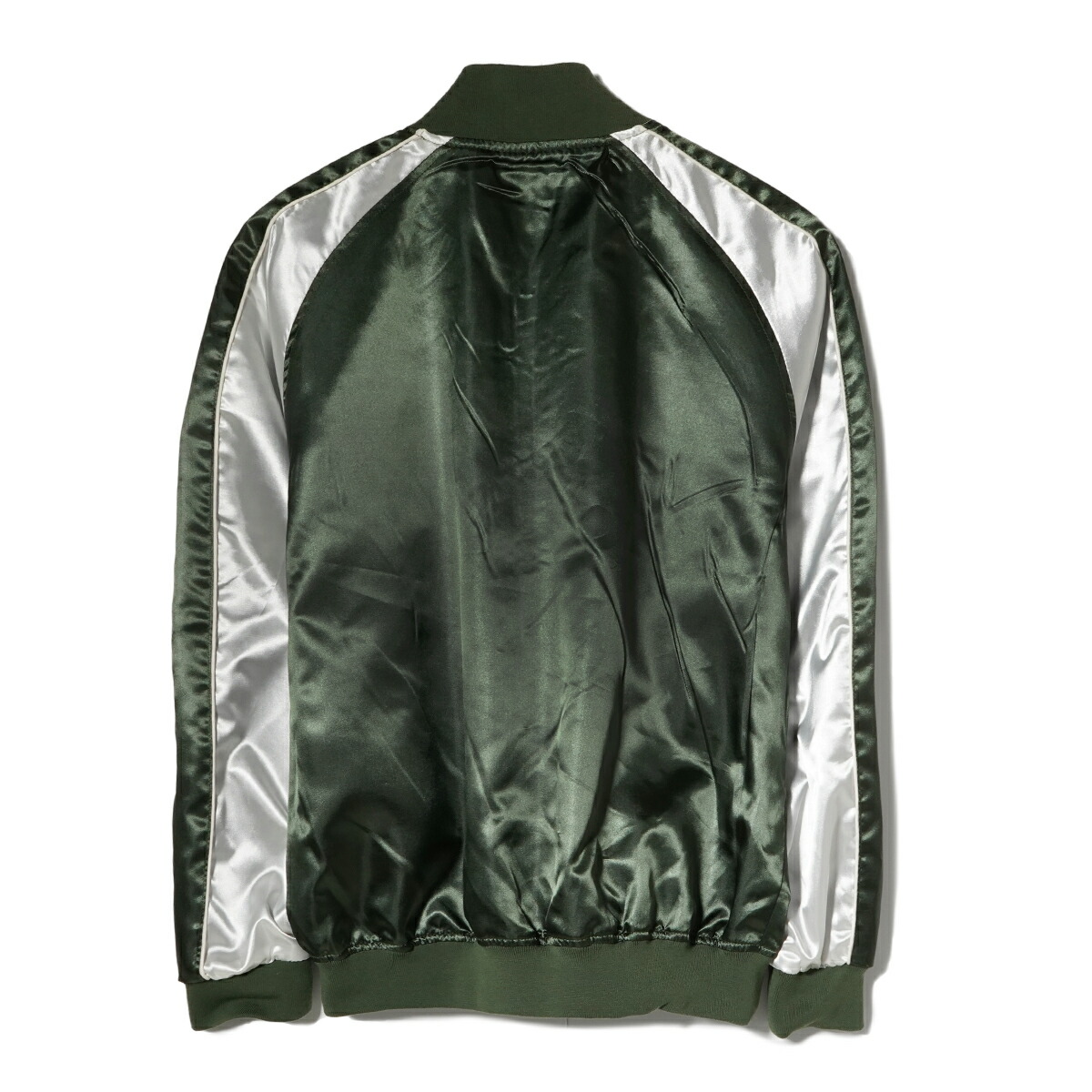 楽天市場】スカジャン メンズ 無地 サテンジャンパー スーベニア