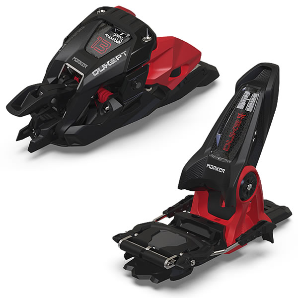 楽天市場】マーカー テックビンディング DUKE PT 13 ブラック×レッド