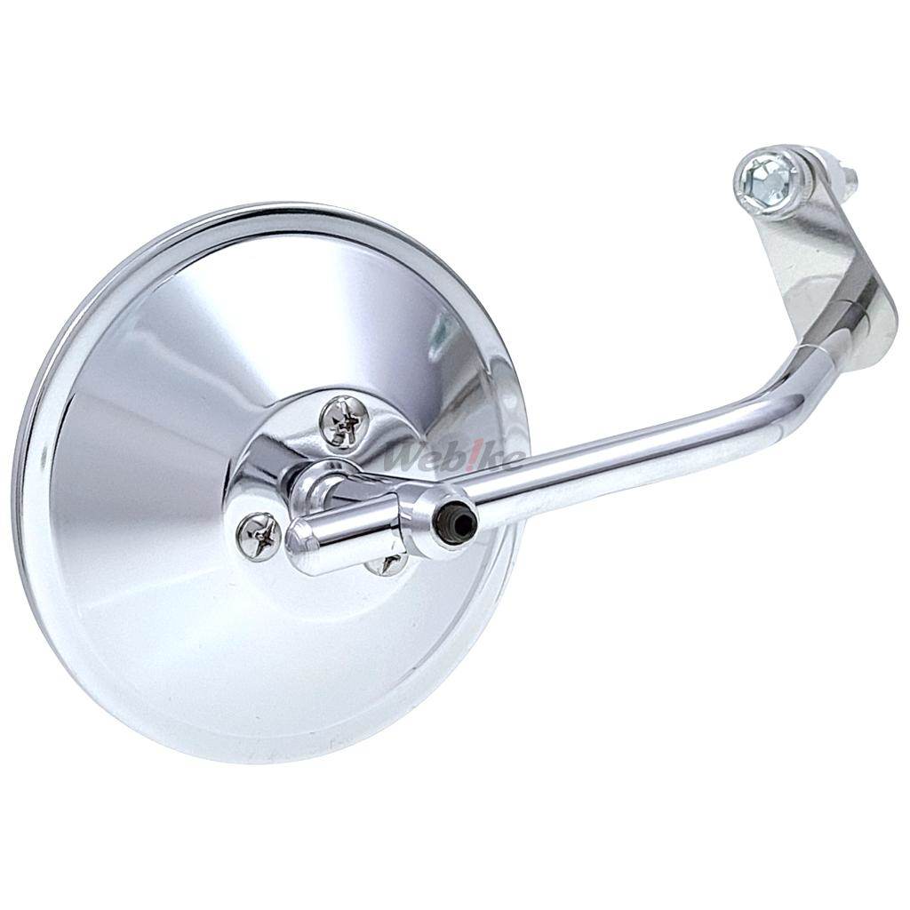 楽天市場】部品屋K&W フォーククランプミラーステーキット 汎用 HARLEY