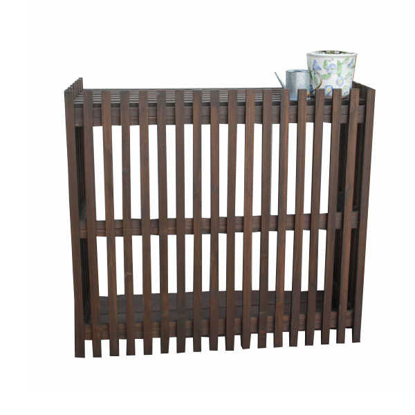 楽天市場】エアコン室外機カバー エアコンカバー 幅87.5cm 木製 縦