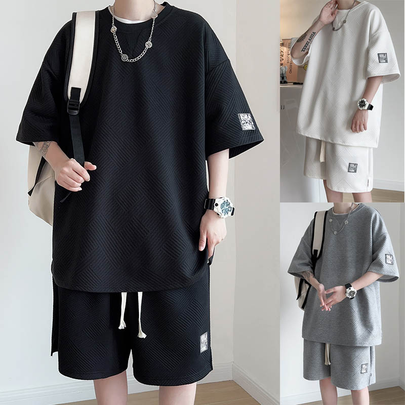 楽天市場】セットアップ メンズ 半袖 Tシャツ ハーフパンツ ジャージ