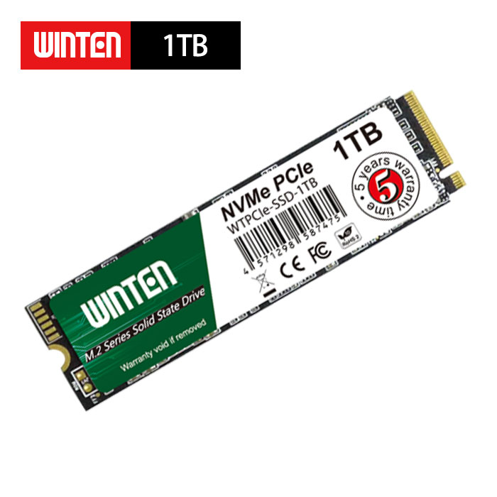 楽天市場】WINTEN SSD M.2 1TB【5年保証 ドライバー付】NVMe PCIe